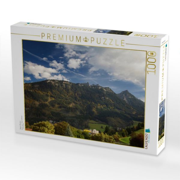 Produktbild: CALVENDO Puzzle Region Bludenz | 1000 Teile Lege-Gr&ouml;&szlig;e 64x48cm Foto-Puzzle f&uuml;r gl&uuml;ckliche Stunden