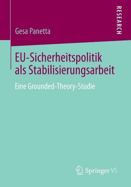 Produktbild: EU-Sicherheitspolitik als Stabilisierungsarbeit