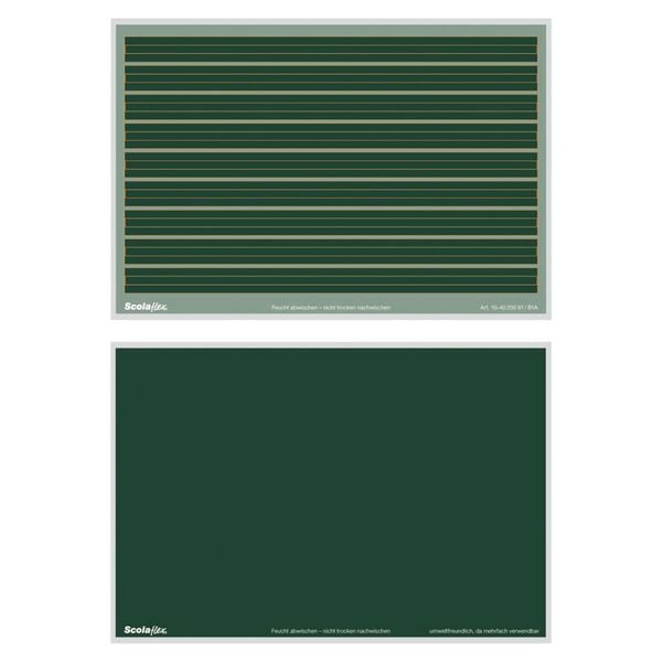 Tafel Lineatur 1/blanko 26x18cm