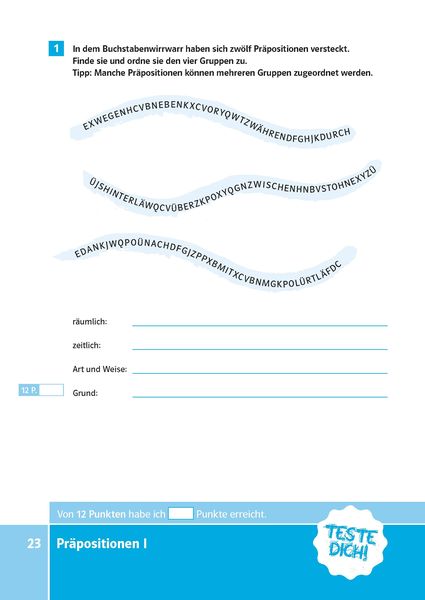 Produktbild: PONS Der gro&szlig;e Testblock Deutsch 5./6. Klasse