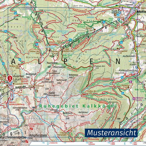 KOMPASS Wanderkarte 757 Aachen, Düren, Nationalpark Eifel, Rureifel, Hohes Venn 1:50.000