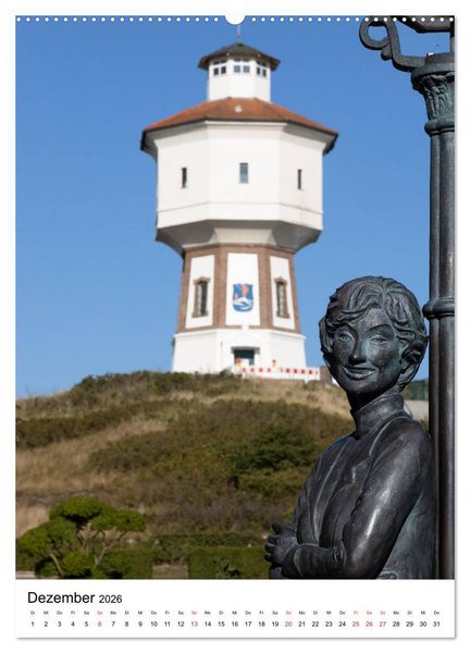 Produktbild: Dein Langeoog - Der besondere Blick (hochwertiger Premium Wandkalender 2026 DIN A2 hoch), Kunstdruck in Hochglanz
