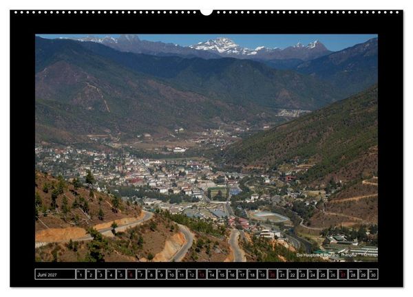 Produktbild: Bhutan Druk Yul 2027 (hochwertiger Premium Wandkalender 2027 DIN A2 quer), Kunstdruck in Hochglanz