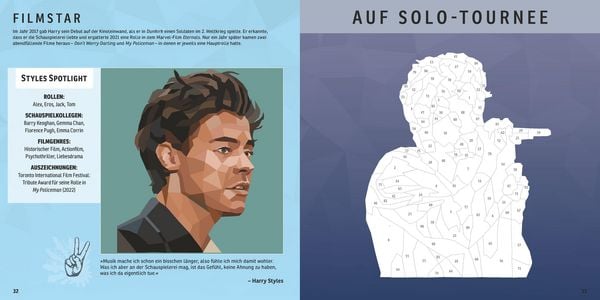 Produktbild: Tribute Edition Harry Styles Mosaik Stickerbuch
