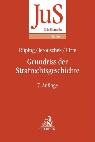 Produktbild: Grundriss der Strafrechtsgeschichte