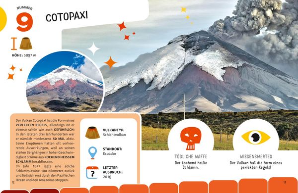 Produktbild: Top Ten die explosivsten Vulkane