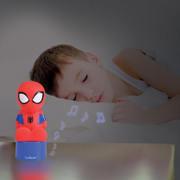 Produktbild: Spiderman Bluetooth Nachtlicht mit Lautsprecher
