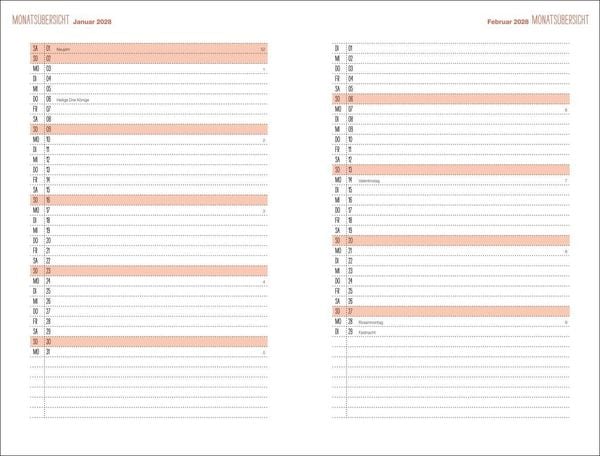 Produktbild: Mama AG Familienplaner Buch A5 2027