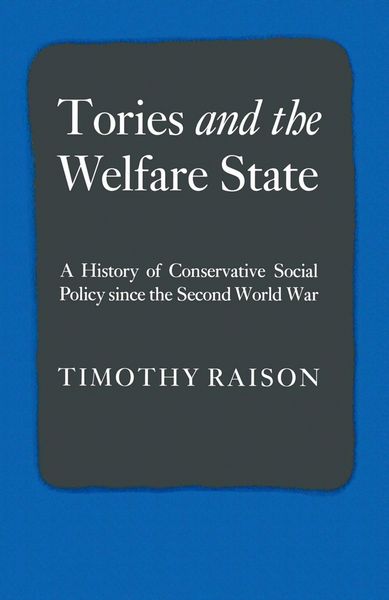 Produktbild: Tories and the Welfare State