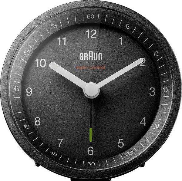 Braun BC07-DCF Wecker Schwarz Alarmzeiten 1 1 Timerzeit