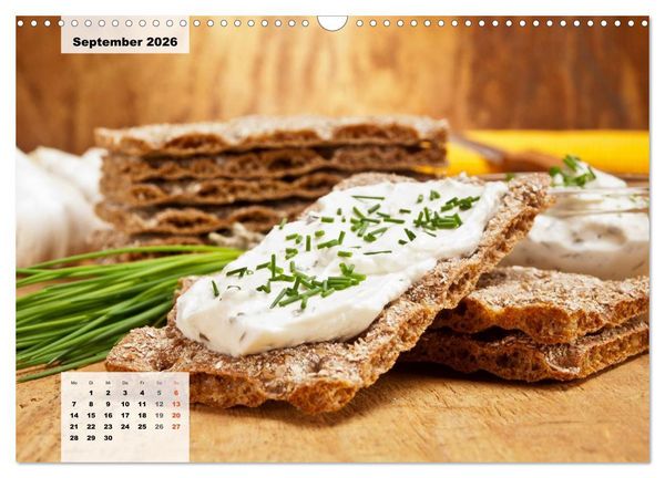 Produktbild: BROTART / 2026 (Wandkalender 2026 DIN A3 quer), CALVENDO Monatskalender