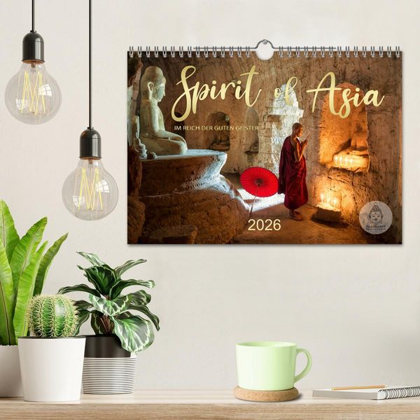 Produktbild: Spirit of Asia - Im Reich der guten Geister (Wandkalender 2026 DIN A4 quer), CALVENDO Monatskalender