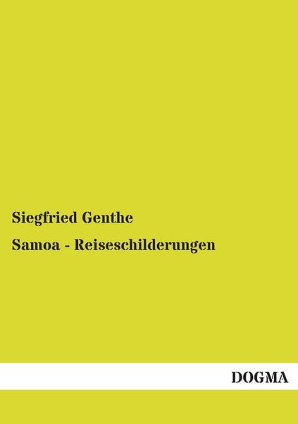 Produktbild: Samoa - Reiseschilderungen