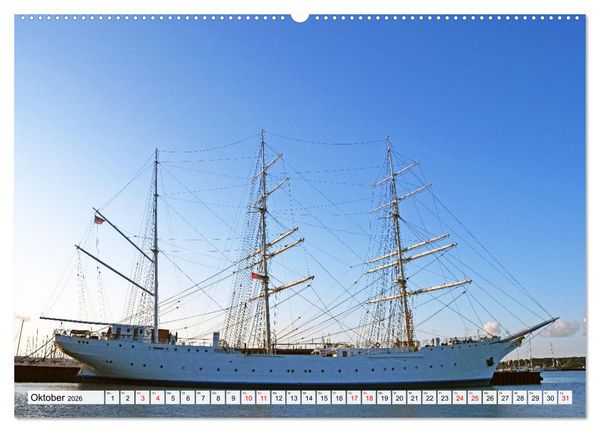 Produktbild: Stralsund, die wundersch&ouml;ne Hansestadt am Strelasund (Wandkalender 2026 DIN A2 quer), CALVENDO Monatskalender