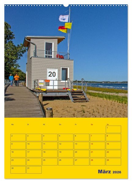 Produktbild: Sehnsucht nach Meer - Ostsee (Wandkalender 2026 DIN A2 hoch), CALVENDO Monatskalender