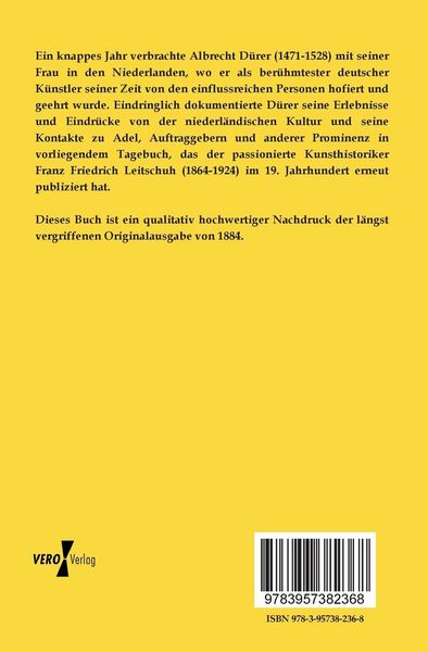 Produktbild: Albrecht D&uuml;rers Tagebuch der Reise in die Niederlande