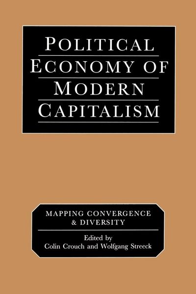 Produktbild: Political Economy of Modern Capitalism