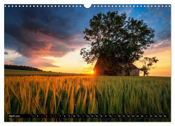 Produktbild: Bayerische Landschaften (Wandkalender 2026 DIN A3 quer), CALVENDO Monatskalender