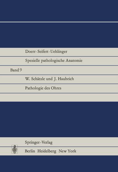 Produktbild: Pathologie des Ohres