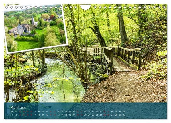 Produktbild: Die D&uuml;ssel von den Quellen bis zu den M&uuml;ndungen (Wandkalender 2026 DIN A4 quer), CALVENDO Monatskalender