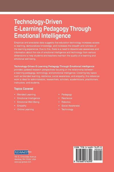 Produktbild: Technology-Driven E-Learning Pedagogy Through Emotional Intelligence