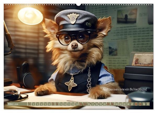 Produktbild: Tierische Sprichw&ouml;rter (Wandkalender 2026 DIN A2 quer), CALVENDO Monatskalender