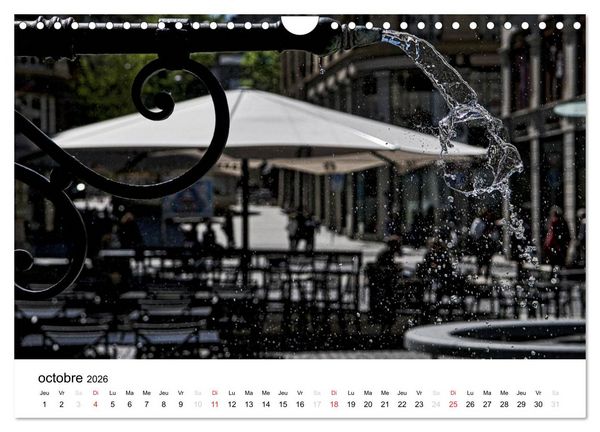 Produktbild: Gen&egrave;ve Points de vue (Calendrier mural 2026 DIN A4 vertical), CALVENDO calendrier mensuel