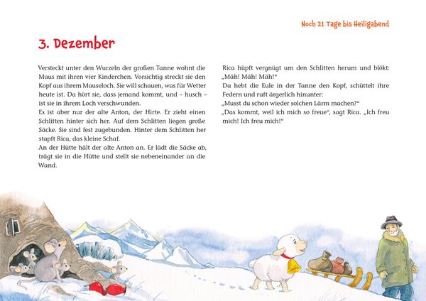 Produktbild: Rica erlebt die Waldweihnacht
