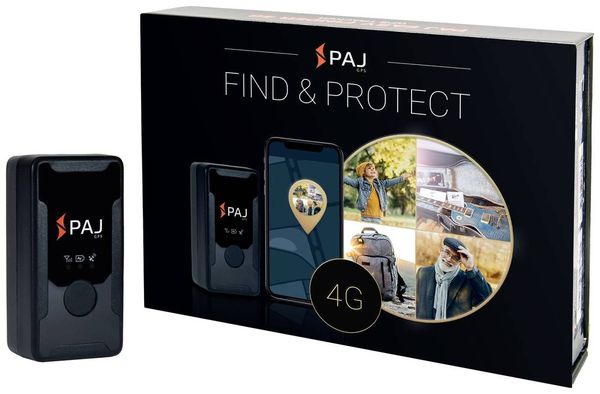 PAJ GPS EASY FINDER 4G GPS Tracker Personentracker, Multifunktionstracker, Gepäckstücktracker Schwarz