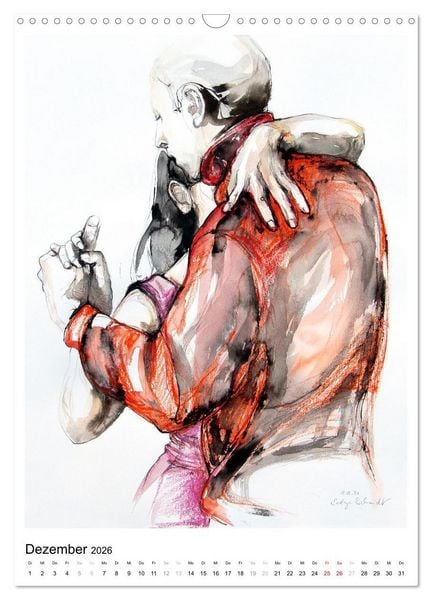 Produktbild: Tango Argentino - Zauber der Umarmung (Wandkalender 2026 DIN A3 hoch), CALVENDO Monatskalender