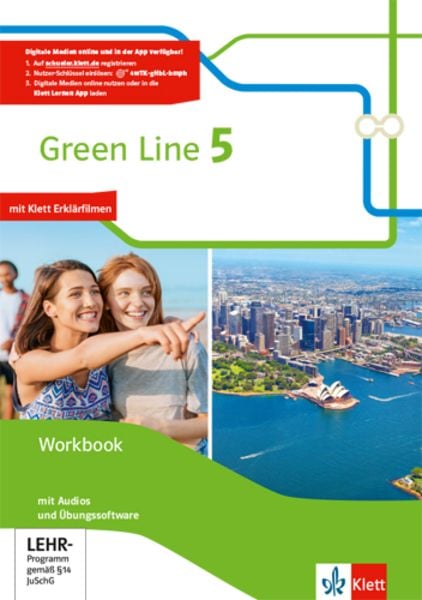 Green Line. Workbook mit Audio-CDs und Übungssoftware 9. Klasse, Set von , Klett Schulbuchverlag, 978-3-12-834258-0