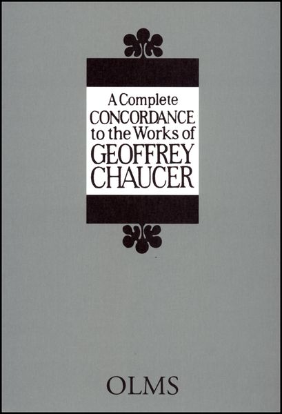 Produktbild: A Complete Concordance to the Works of Geoffrey Chaucer