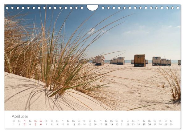Produktbild: Gr&ouml;mitz - Ostseebad an der Sonnenseite (Wandkalender 2026 DIN A4 quer), CALVENDO Monatskalender