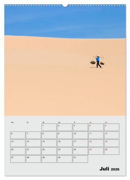 Produktbild: VIETNAM - Mein Urlaubsplaner (hochwertiger Premium Wandkalender 2026 DIN A2 hoch), Kunstdruck in Hochglanz