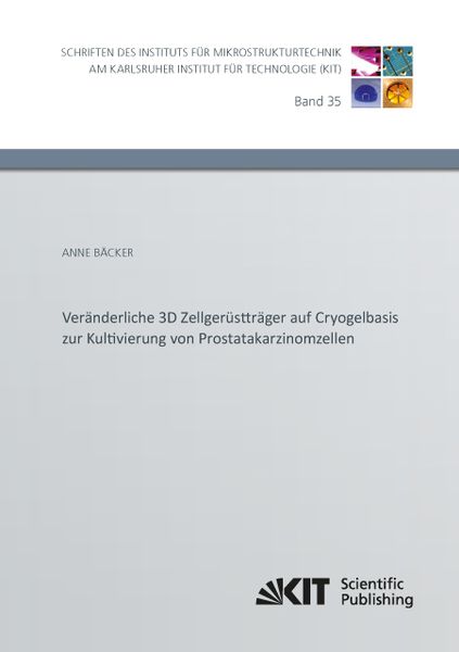Produktbild: Ver&auml;nderliche 3D Zellger&uuml;sttr&auml;ger auf Cryogelbasis zur Kultivierung von Prostatakarzinomzellen