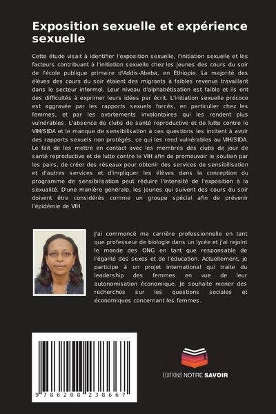 Produktbild: Exposition sexuelle et exp&eacute;rience sexuelle