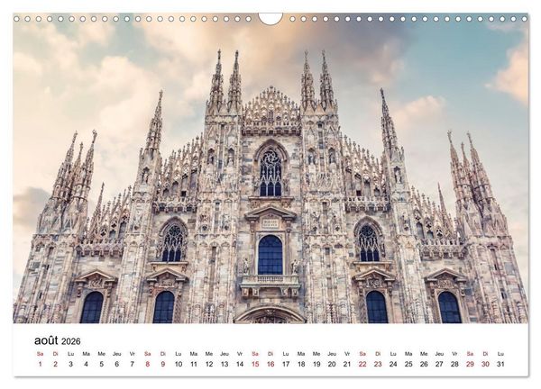 Produktbild: Merveilleuse Italie (Calendrier mural 2026 DIN A3 vertical), CALVENDO calendrier mensuel
