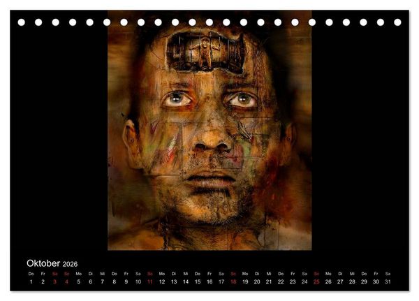 Produktbild: Moderner Surrealismus (Tischkalender 2026 DIN A5 quer), CALVENDO Monatskalender