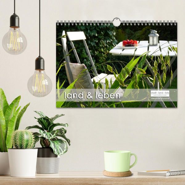 Produktbild: land und leben (Wandkalender 2026 DIN A4 quer), CALVENDO Monatskalender