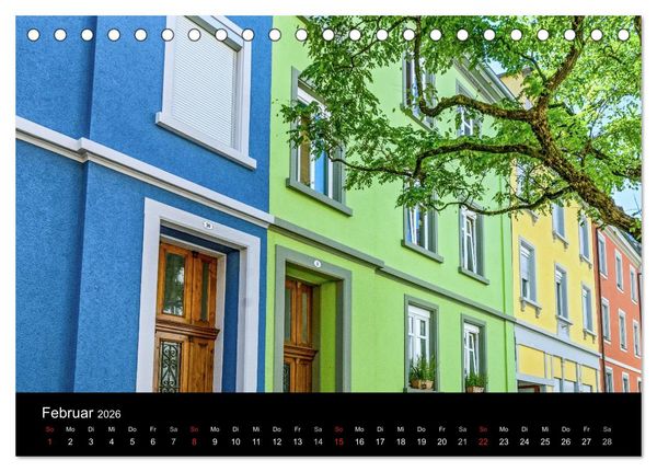 Produktbild: Konstanz Architektur (Tischkalender 2026 DIN A5 quer), CALVENDO Monatskalender