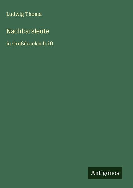Produktbild: Nachbarsleute