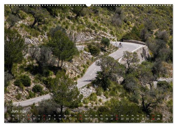 Produktbild: Mit dem Rennrad auf Mallorca (Wandkalender 2026 DIN A2 quer), CALVENDO Monatskalender