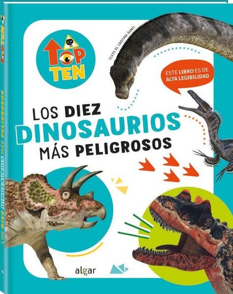 Produktbild: Top Ten Los diez dinosaurios m&aacute;s peligrosos
