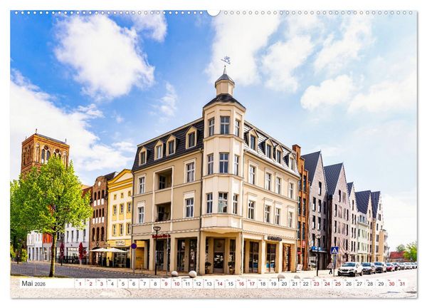 Produktbild: Hansestadt Anklam. Das Tor zur Insel Usedom (hochwertiger Premium Wandkalender 2026 DIN A2 quer), Kunstdruck in Hochglanz