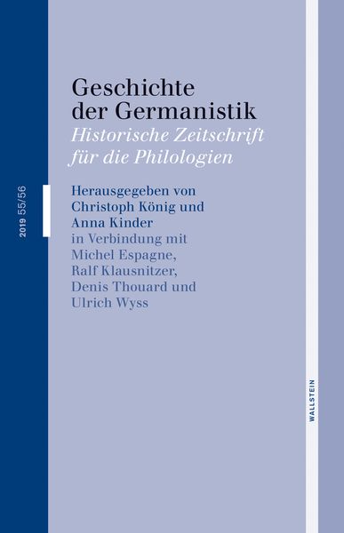 Produktbild: Geschichte der Germanistik
