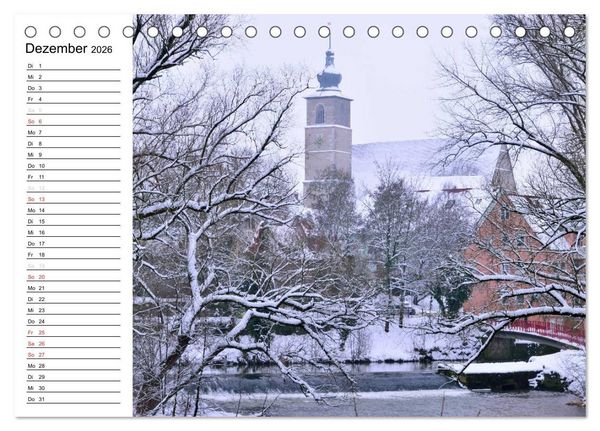Produktbild: Crailsheim - Stimmungsvolle Momente (Tischkalender 2026 DIN A5 quer), CALVENDO Monatskalender