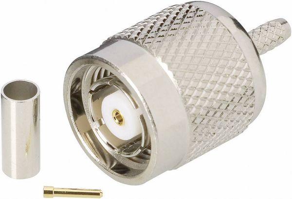 Produktbild: BKL Electronic 0419401 0419401 TNC-Reverse-Steckverbinder Stecker, gerade 50Ω 1St.