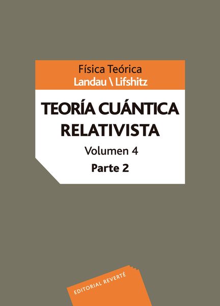 Produktbild: Teor&iacute;a cu&aacute;ntica relativista
