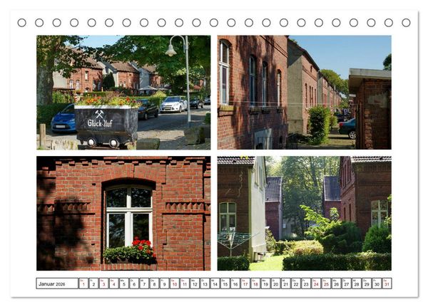 Produktbild: Gartenst&auml;dte im Ruhrgebiet (Tischkalender 2026 DIN A5 quer), CALVENDO Monatskalender