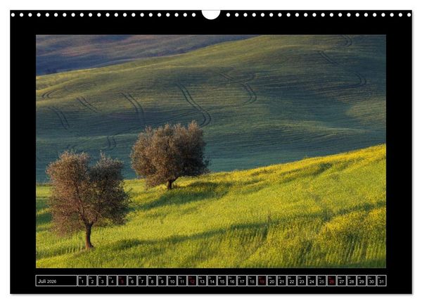 Produktbild: Toskana - Die Magie des Val d'Orcia (Wandkalender 2026 DIN A3 quer), CALVENDO Monatskalender